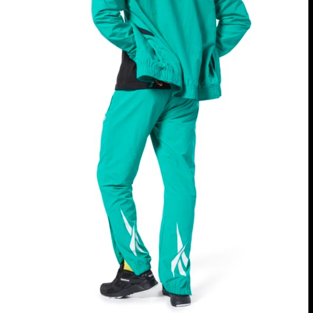 NWT Reebok Vector Emerald Green Track Pants Medium